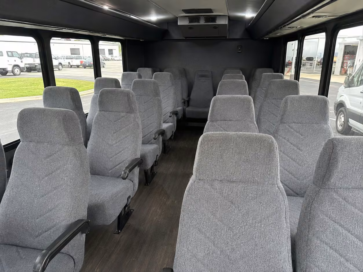 18 passenger minibus inside