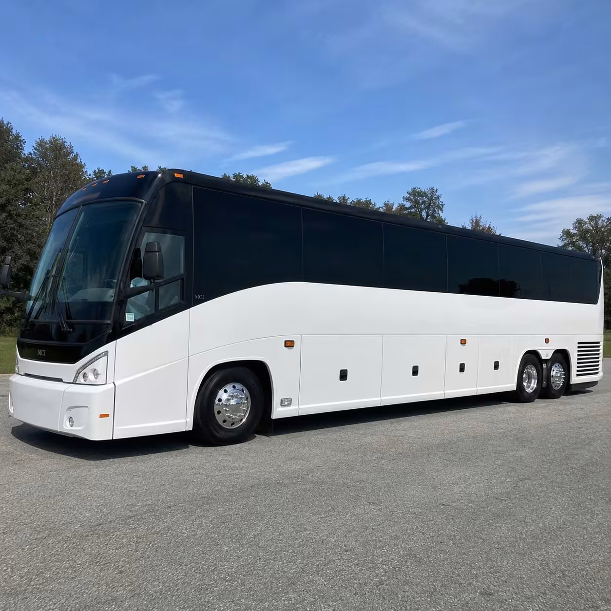 56 passenger charter bus