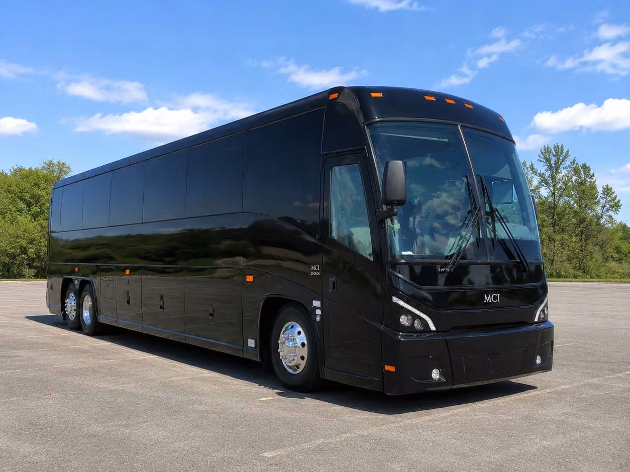 lincoln charter bus exterior